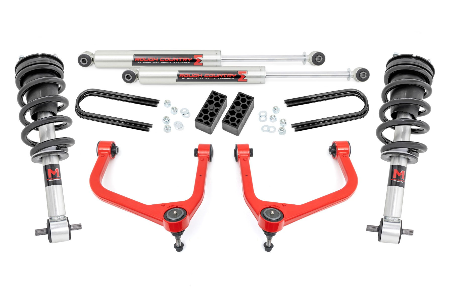 3.5" Lift Kit - M1 Struts/M1 - 110440RED