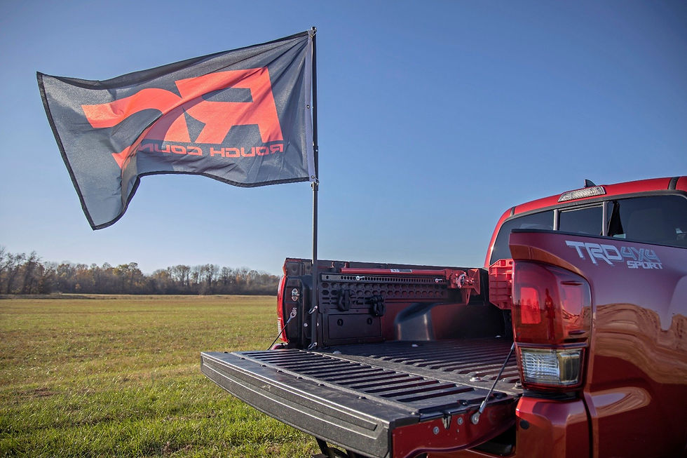 Thumbnail: Flag Pole Holder Bed Rail