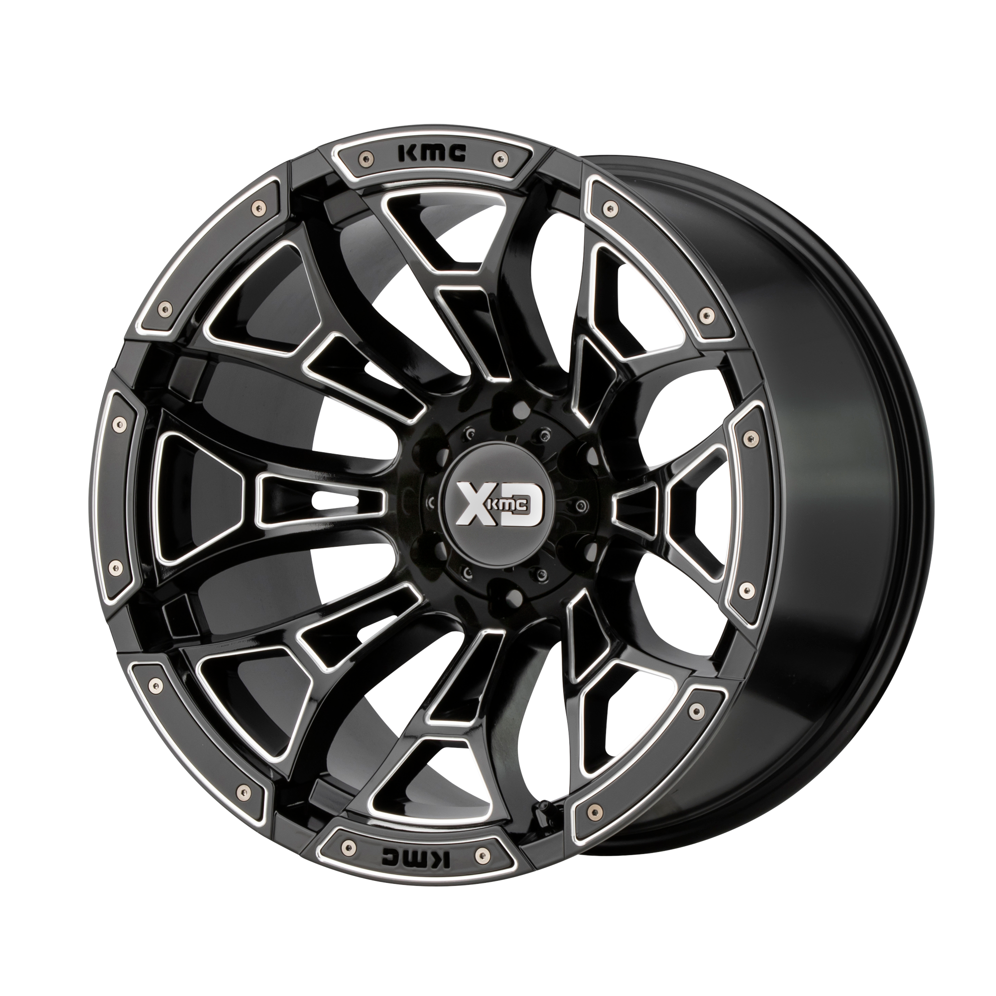 XD841 BONEYARD 18X9 BLACK WHEEL