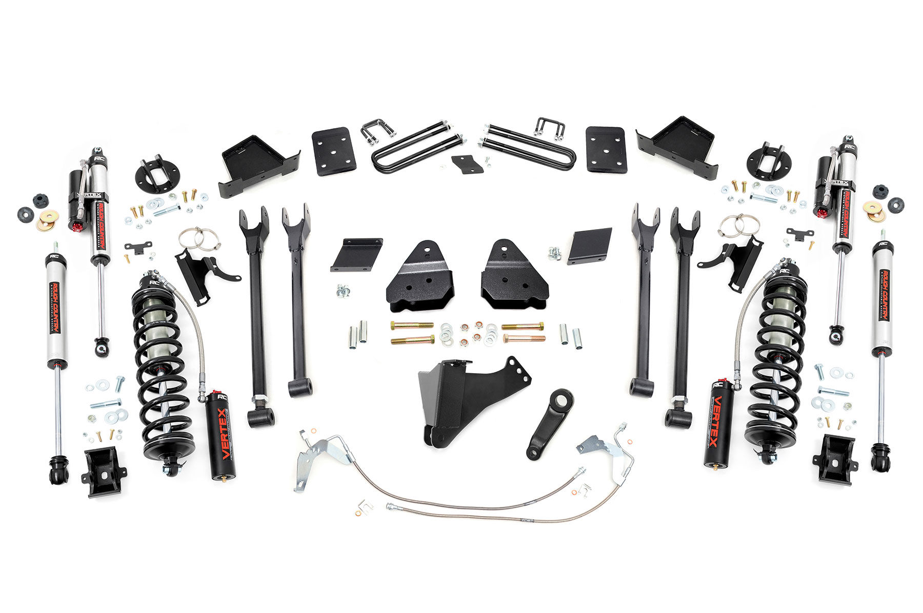 6" Lift Kit - 4 Link - Ovld - C/O Vertex - Ford
