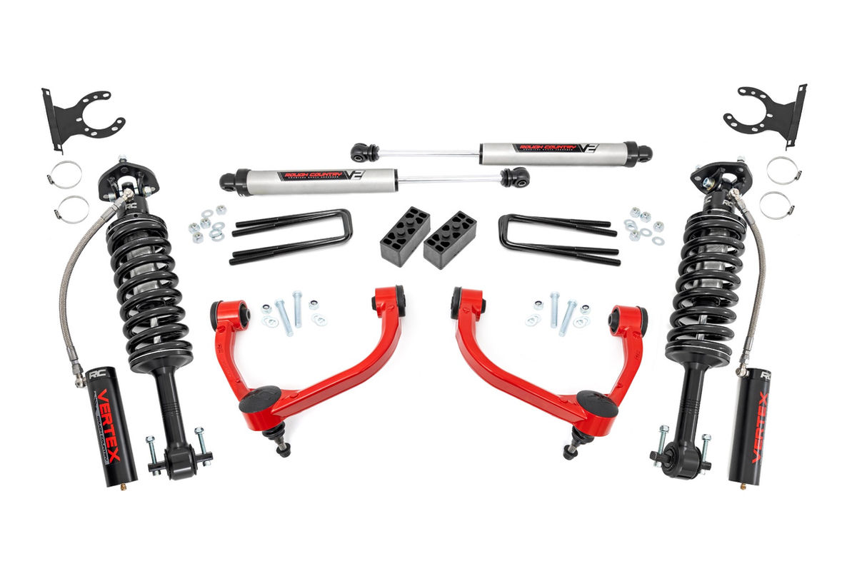 3" Lift Kit - UCAs - Vertex/V2 - 54557RED