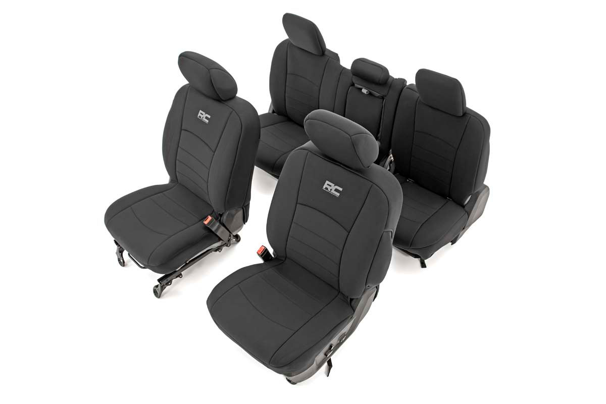 Seat Covers - Fr Bucket RR W/Arm Rest - Ram 09-18