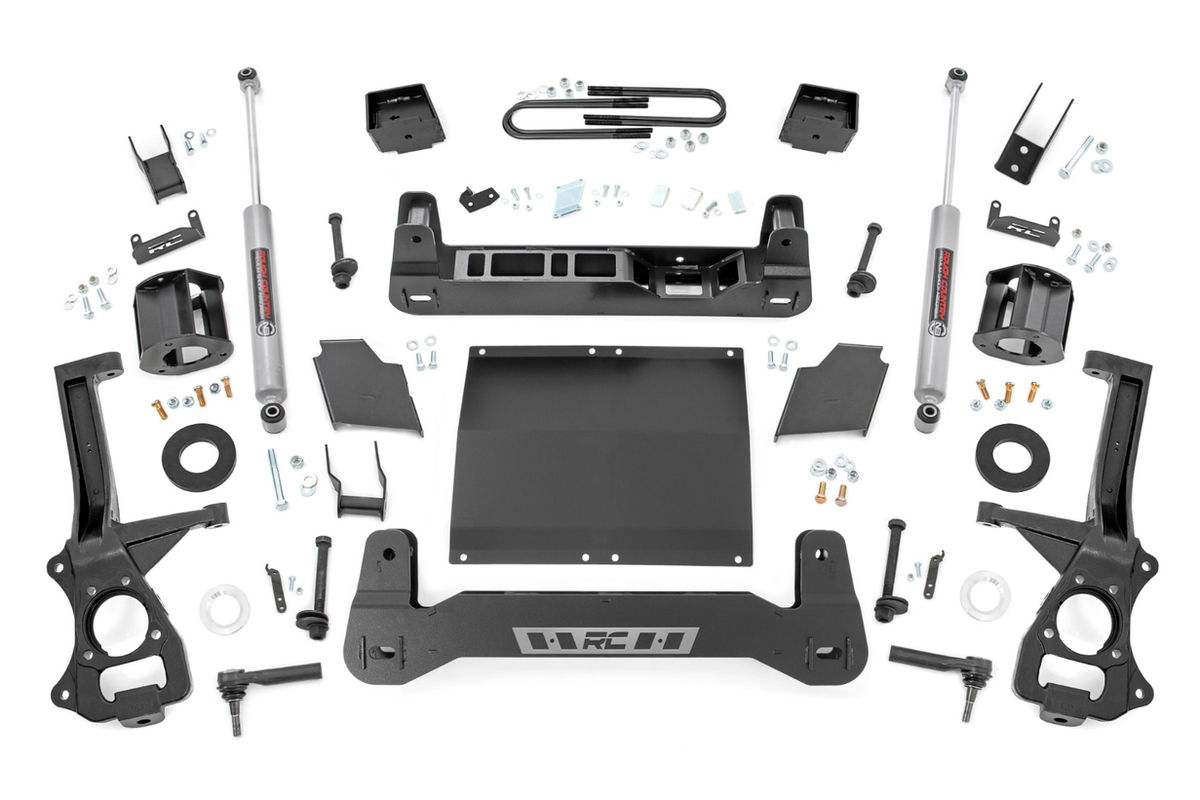 6 in Lift Kit - Mono Leaf Rear - Diesel - 26631D