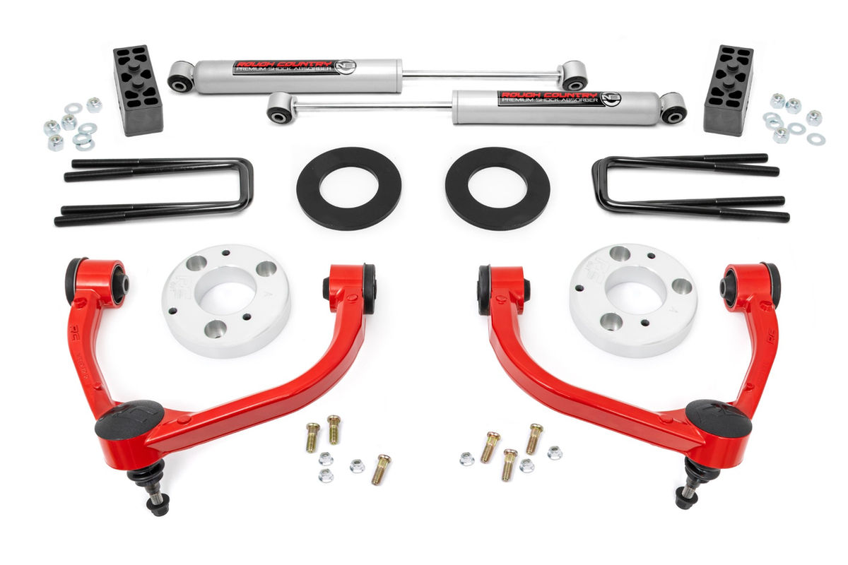 3" Lift Kit - Ford F-150 4WD 09-13 - 51013RED