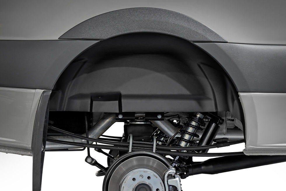 RC Rear Wheel Well Liners Mercedes-Ben