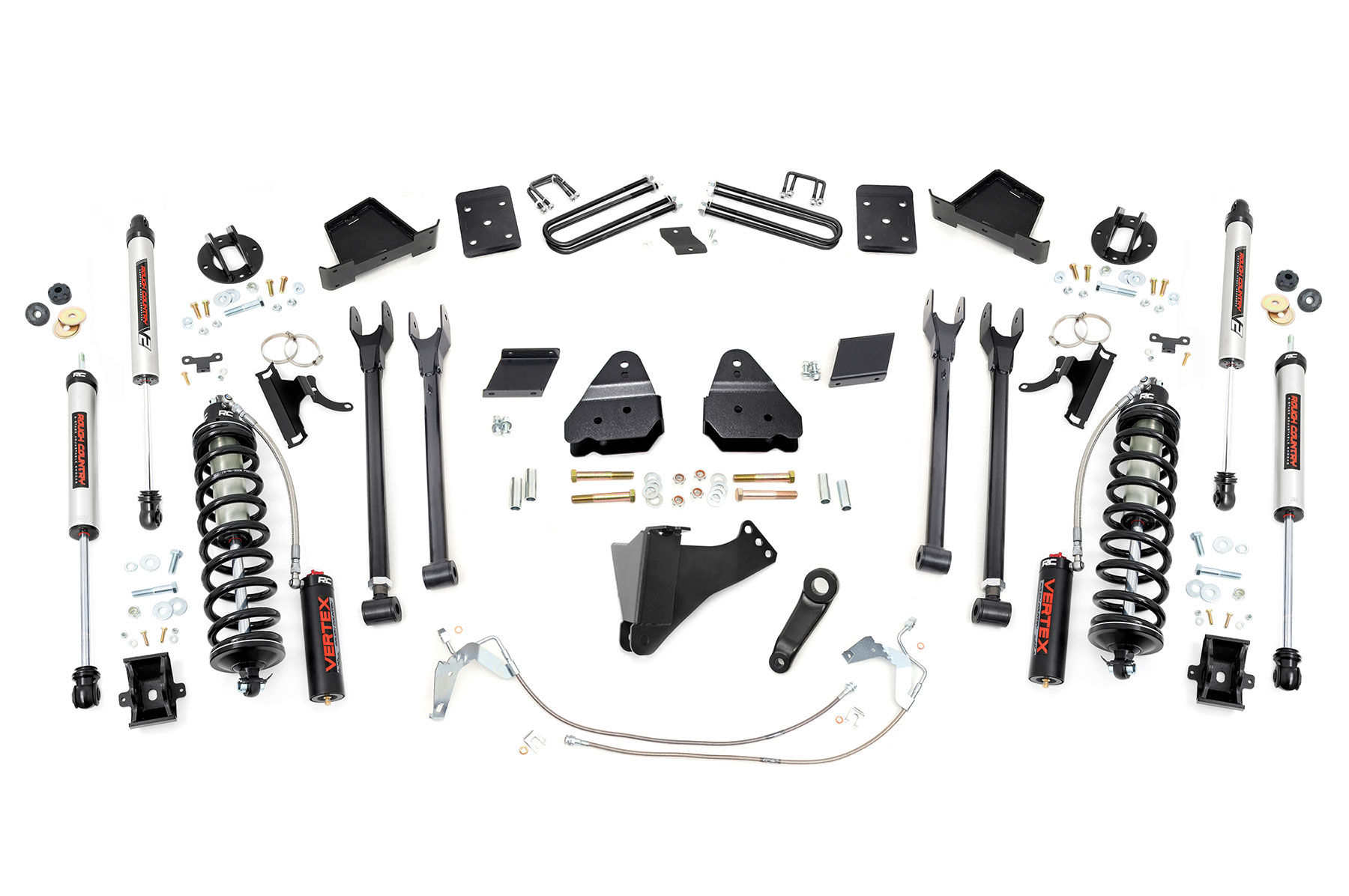 6" Lift Kit - 4 Link - Ovld - C/O V2 - Ford 15-16