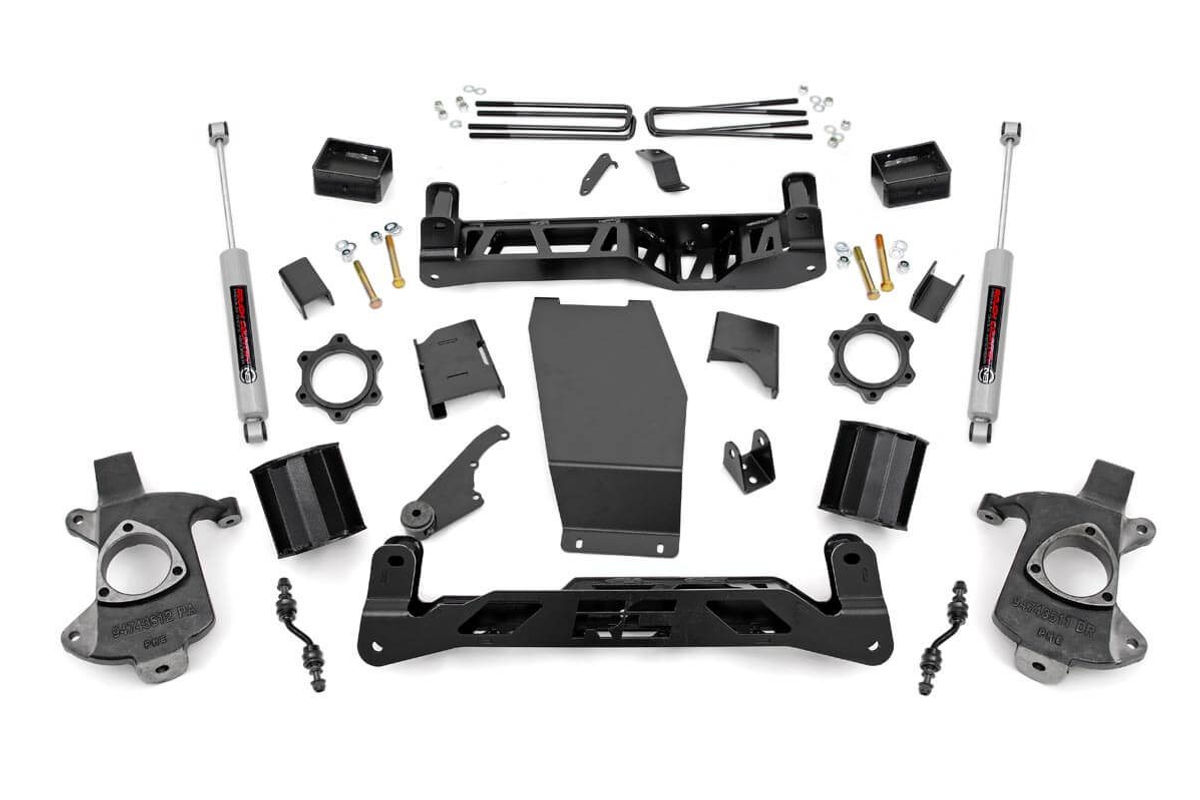 5" Lift Kit - Alum/Stamp Steel - Chevy/GMC - 22431