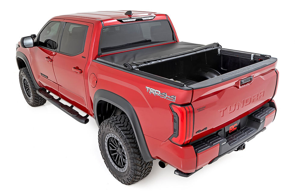 Thumbnail: Soft Roll Up Bed Cover 6'7" Bed