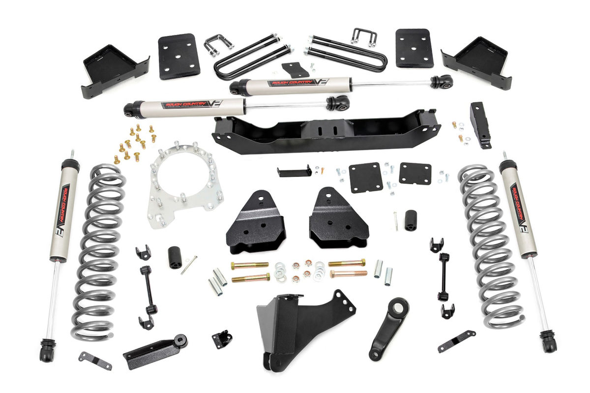 6" Lift Kit - Diesel - No Ovld - V2 - Ford 17-22