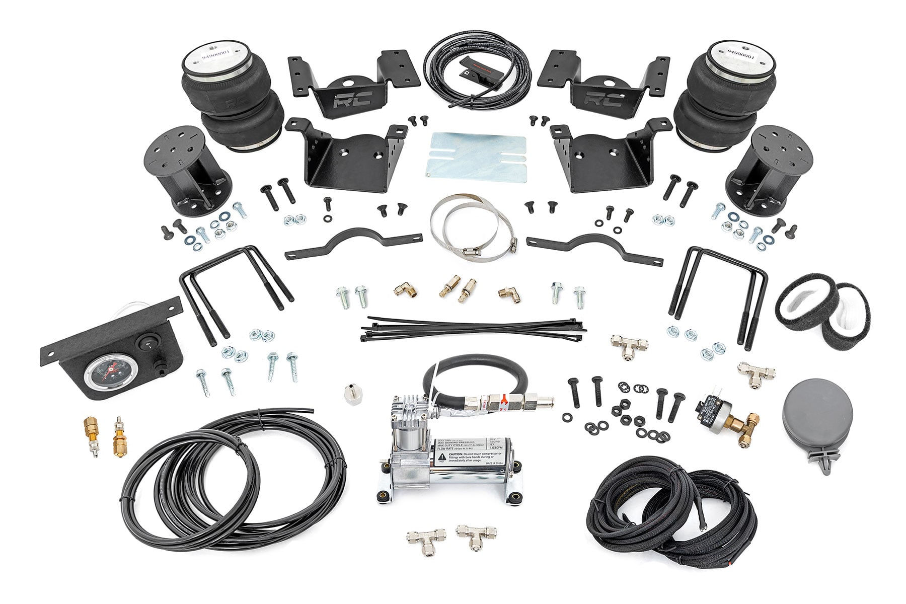 Air Spring Kit w/compressor 7.5 Inch Lift Kit