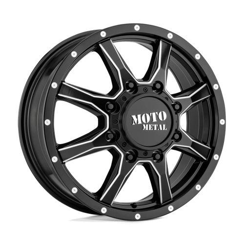 MO995 20X8.25 BLACK WHEEL