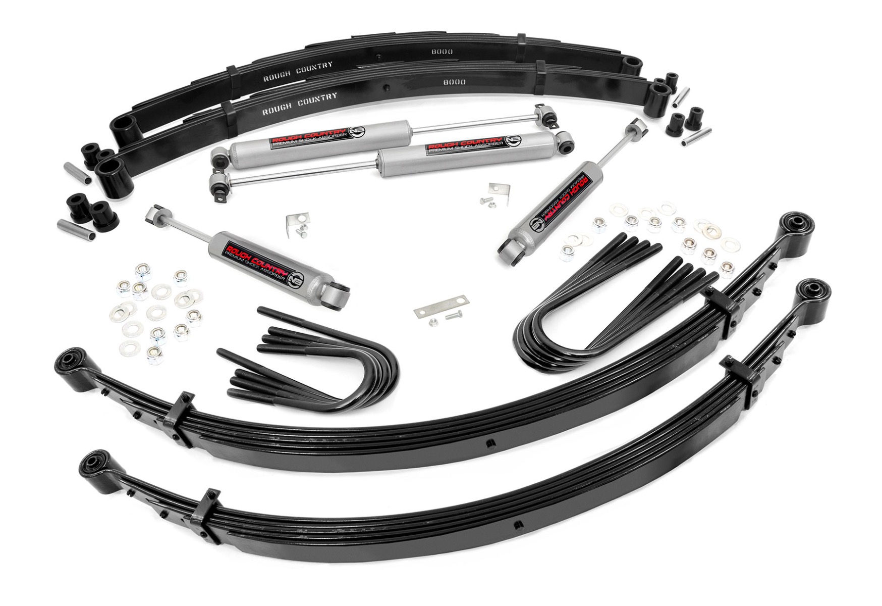 2" Lift Kit - 52 Inch Rear Springs
