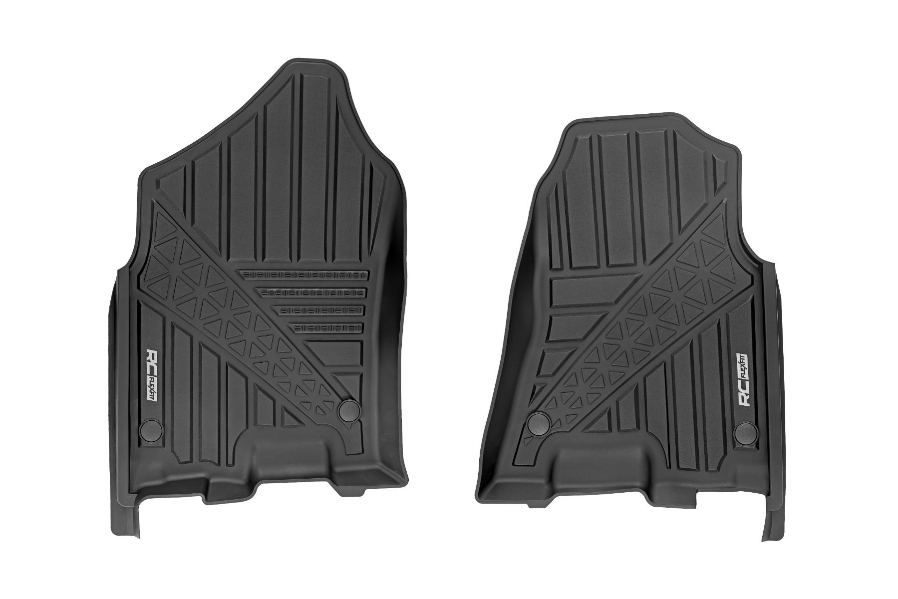 Flex-Fit Floor Mats - Front - Crew - Ram 19-24
