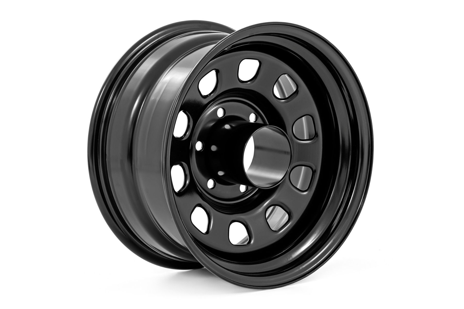 Steel Wheel - Black - 17x9 - 6x135 - 3.50 Bore