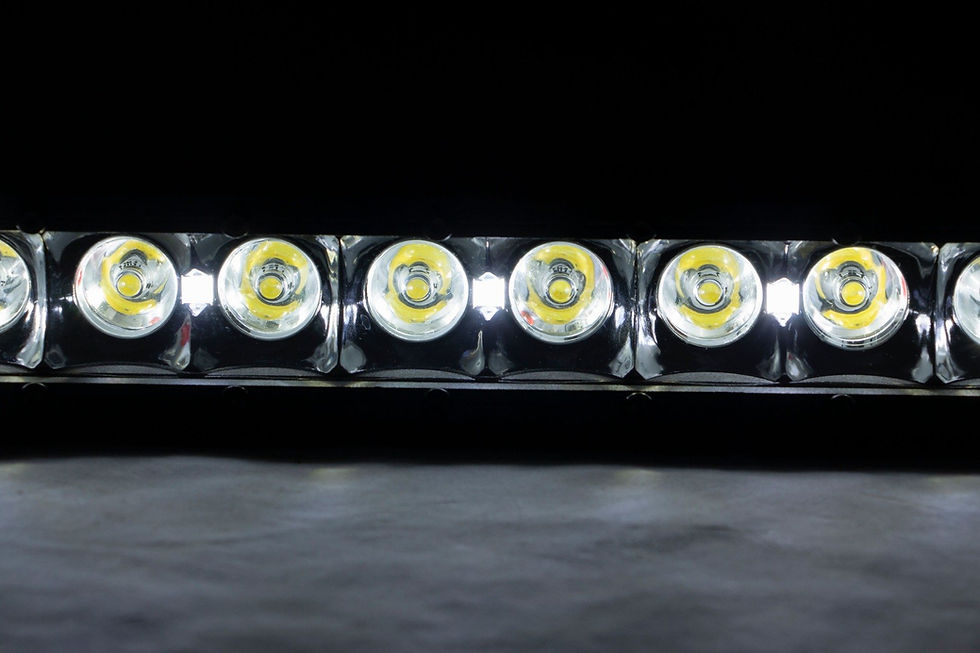 Thumbnail: 8 Inch Black Series LED Light Bar Single Row