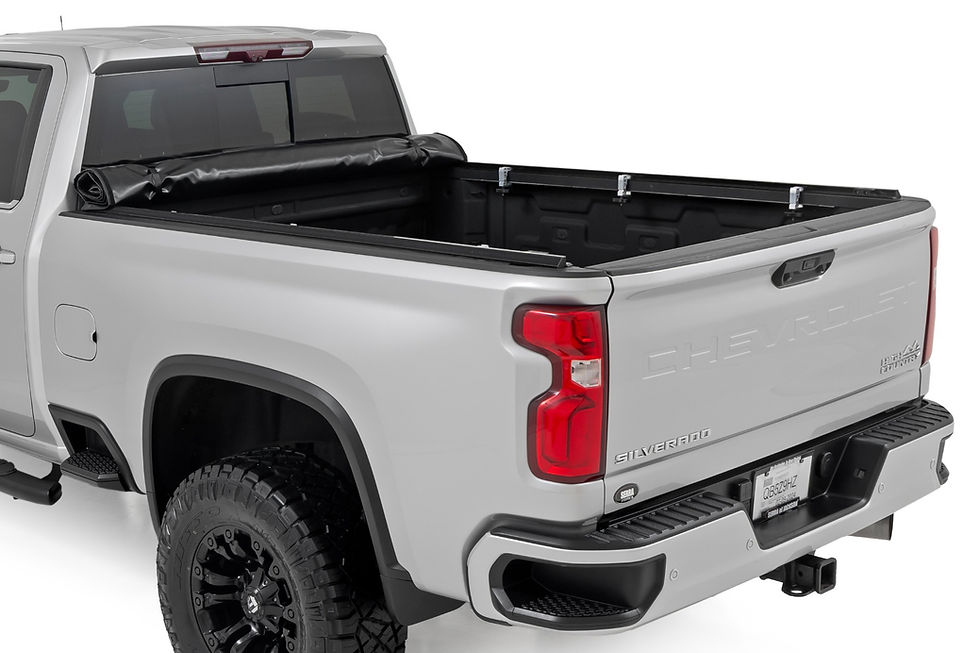 Thumbnail: Soft Roll Up Bed Cover - 6'9" Bed - Chevy/GMC
