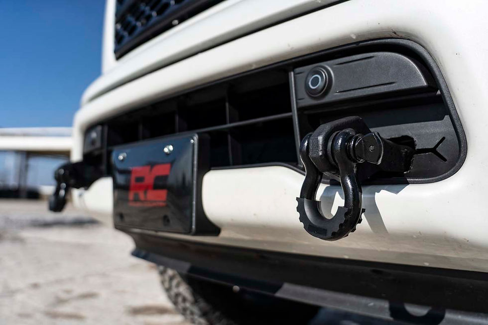 Thumbnail: Tow Hook Brackets - D-Ring Combo - Nissan 2WD/4WD