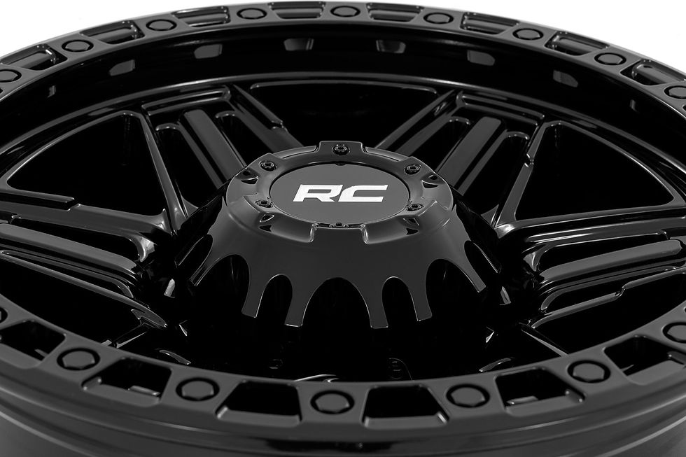 Thumbnail: 76 Series Whl Simulated Beadlock Wheel Size - 17X9