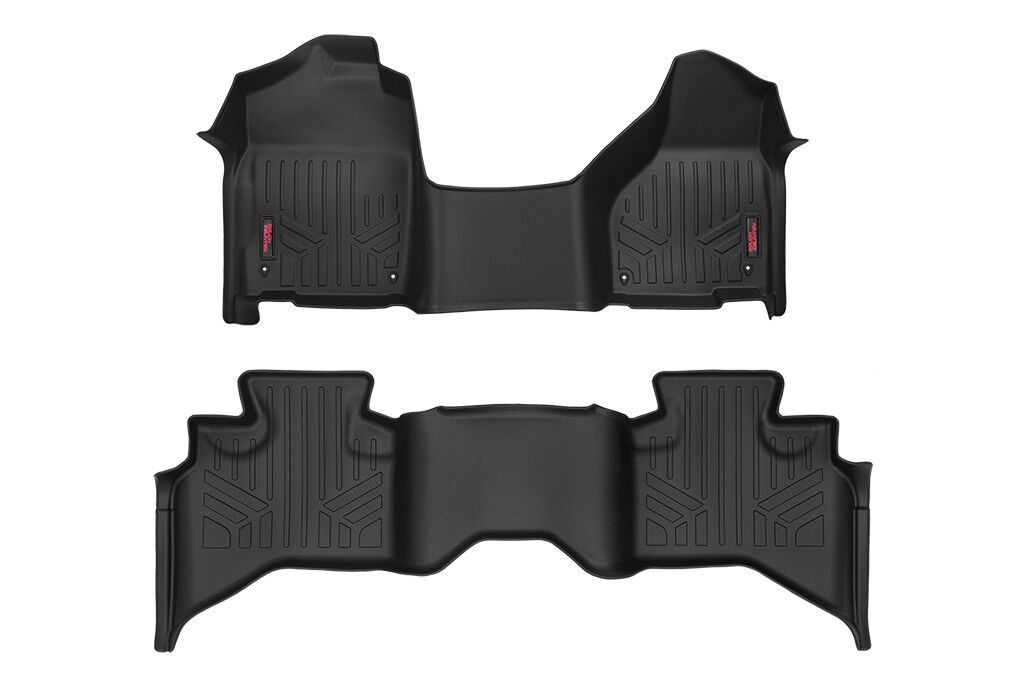 Floor Mats - One Piece Fr & RR - Quad Cab