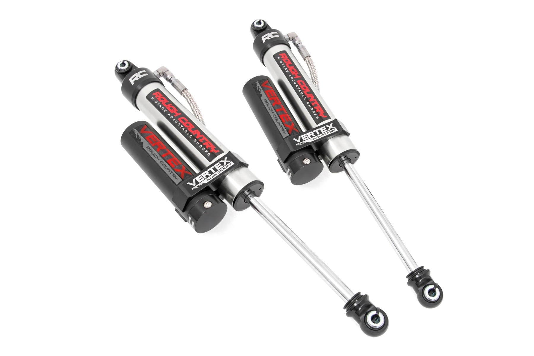Vertex 2.5 Reservoir Rear Shocks 5.5-7.5"
