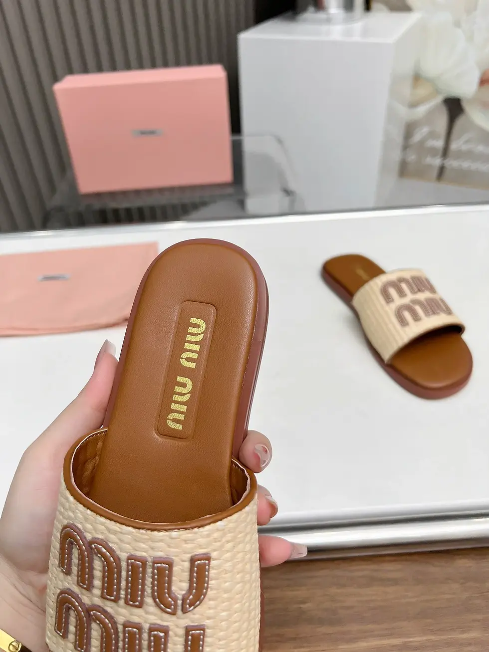Miniature : Mules Miu Miu