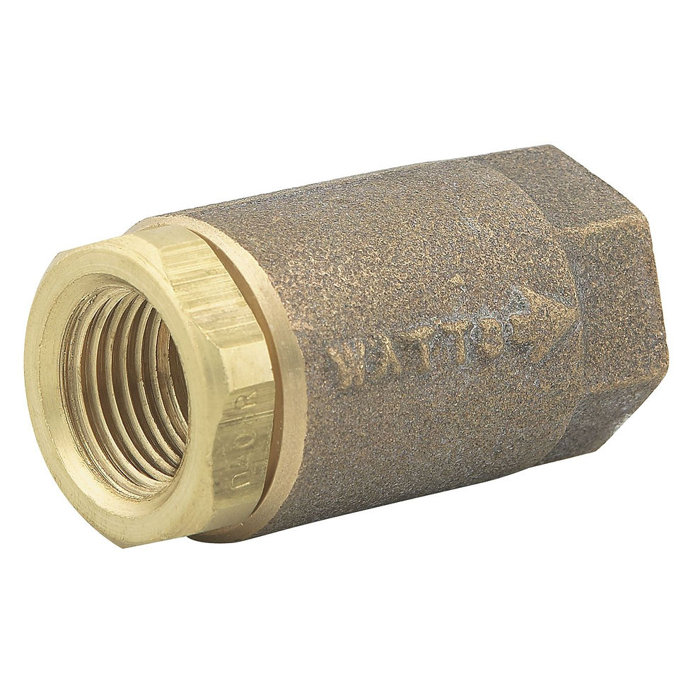 Thumbnail: WATTS 600 MAXIFLO - 2" - Brass Check Valve IPS LF - (0555180)