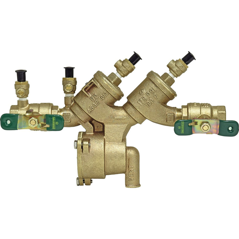 Thumbnail: WATTS LF919 QT - 3/4" - Reduced Pressure Zone Assembly RP - (F065372)