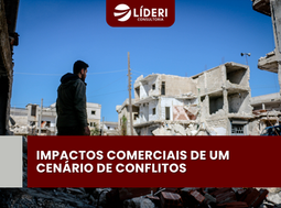 Impactos comerciais em um cenário de conflitos