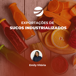 Exportação de sucos industrializados