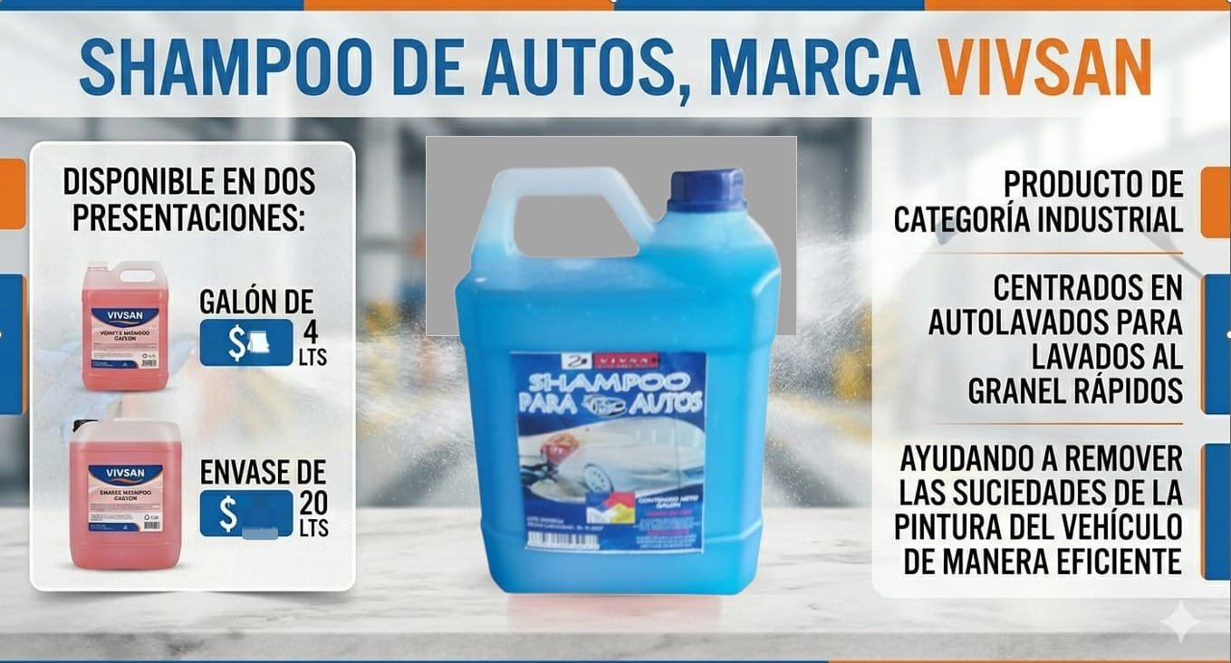 SHAMPO DE AUTOS
