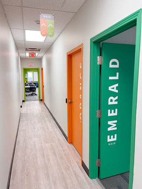 NII Advance Technology Campus Main Side upstairs hallway