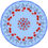 Thumbnail: POPPIES LIGHT BLUE coated