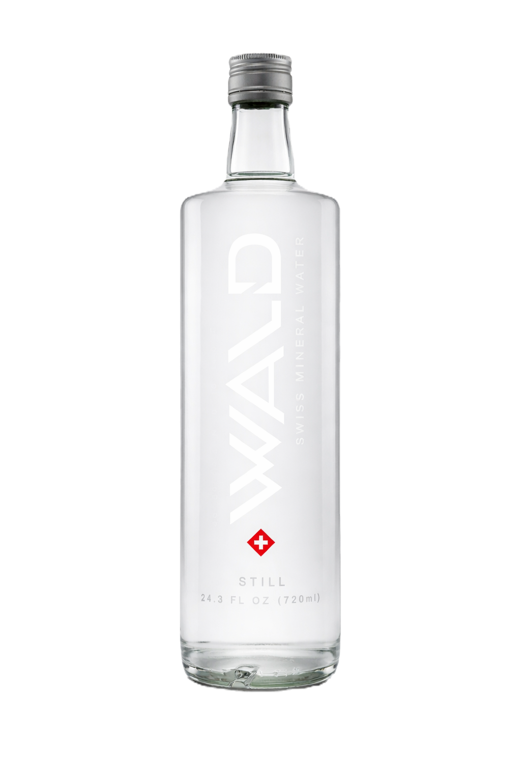 Wald Swiss Mineral Water, 720ml, Glass Bottle, Case of 6
