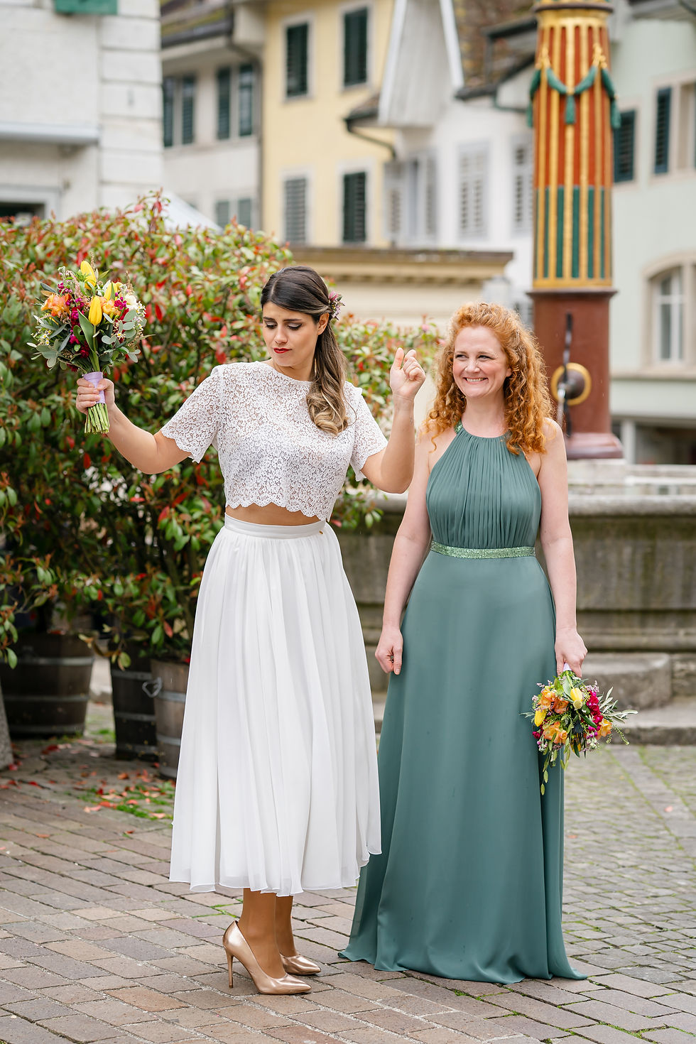 Blumen Träume l'amore Brautmode Solothurn