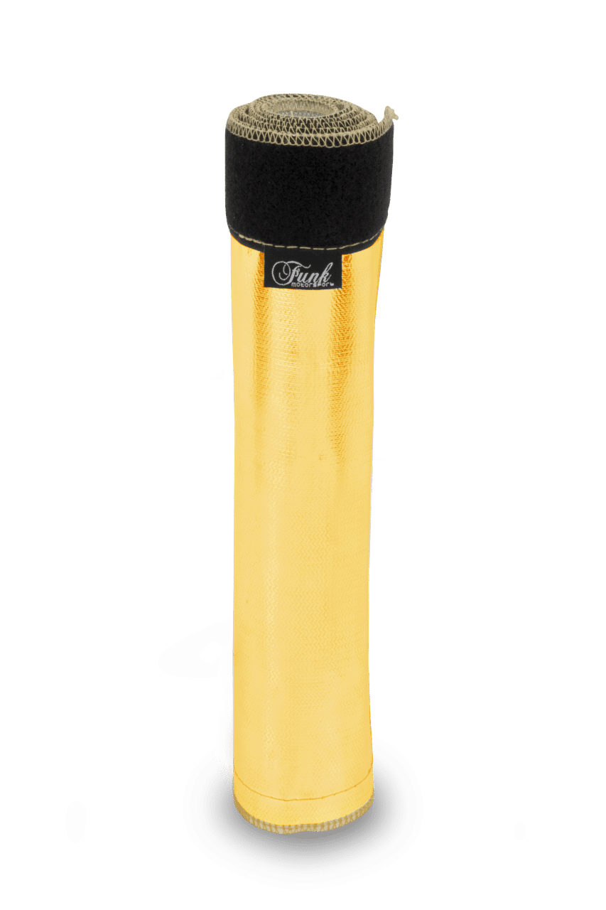 Gaine thermique velcro dorée pour admission