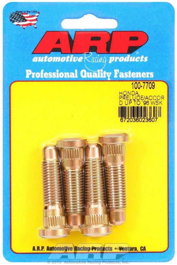 Kit 4 goujons roue renforcés ARP M12x1.50, Long...