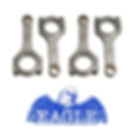 Bielles forgees Eagle Duratec / MZR 2.3