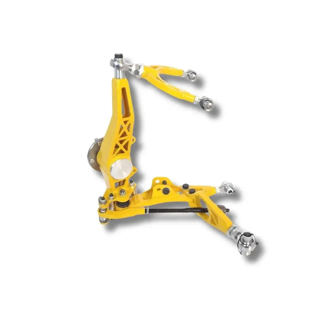 Pièce de voiture jaune, Kit grand angle pour Lexus Gs300/Aristo MK2 71 degrés, vue rapprochée.