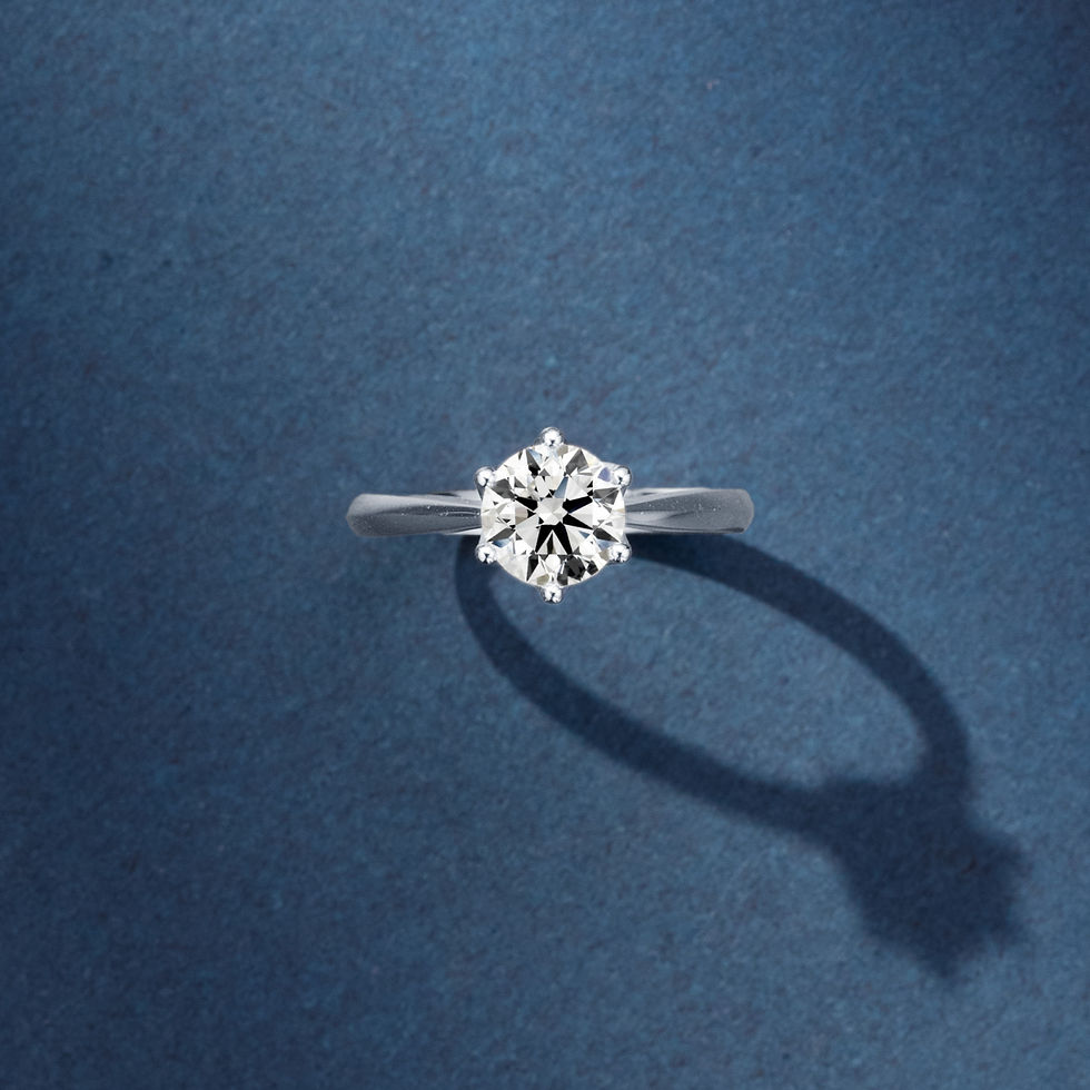 Thumbnail: Lumière Collection · Fleuron|Classic 6-Prong Solitaire Diamond Engagement Ring