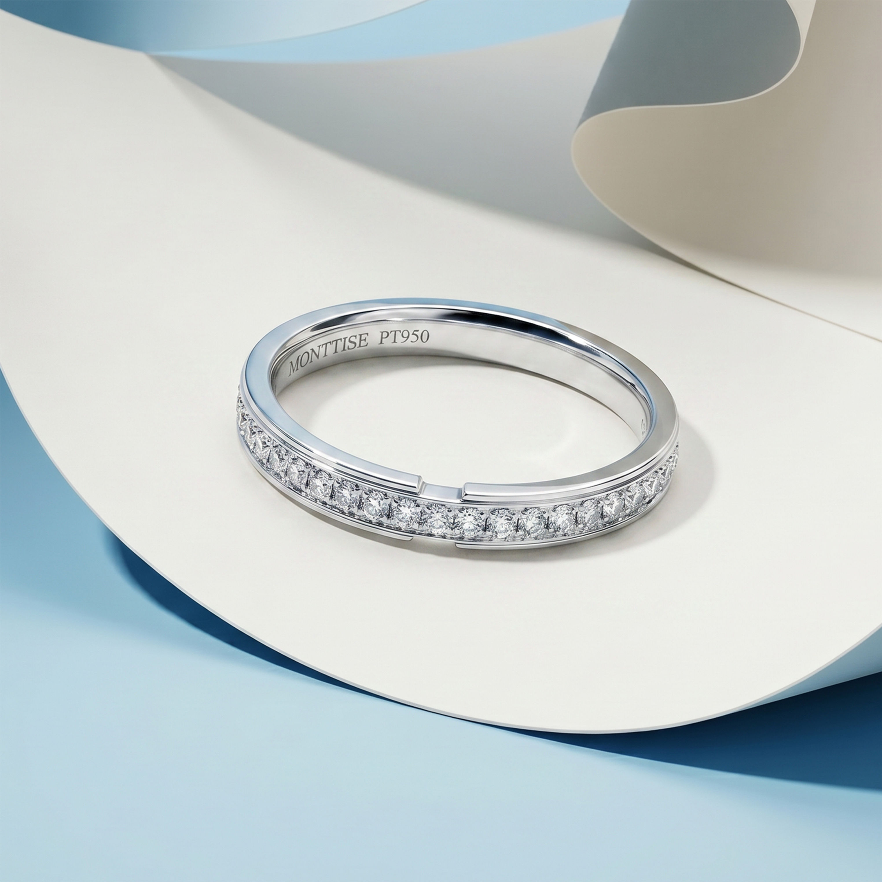 Women's Rings·Wedding Rings|Exquisite Design Interlocking Women's Wedding Ring
