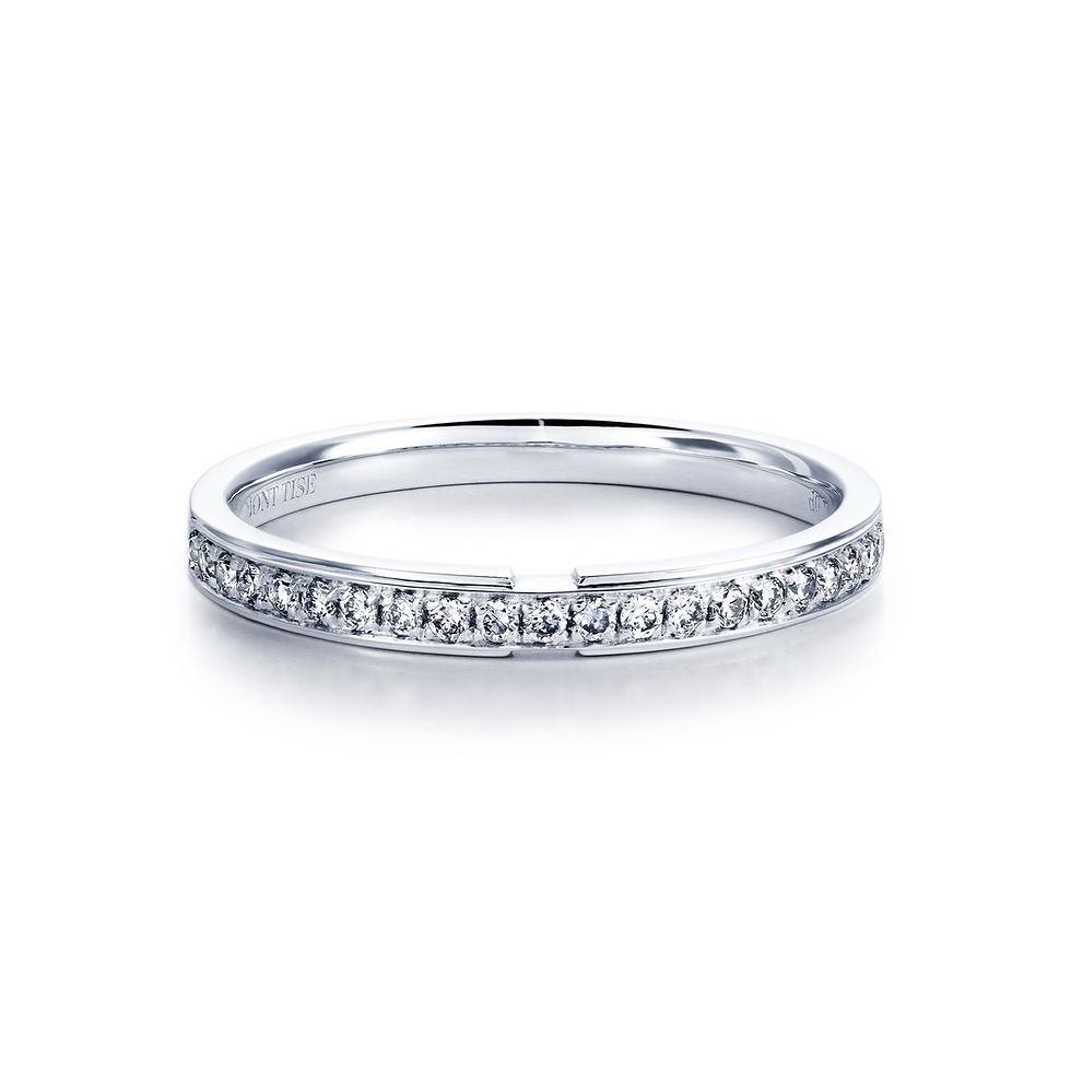 Thumbnail: Women's Rings·Wedding Rings|Exquisite Design Interlocking Women's Wedding Ring