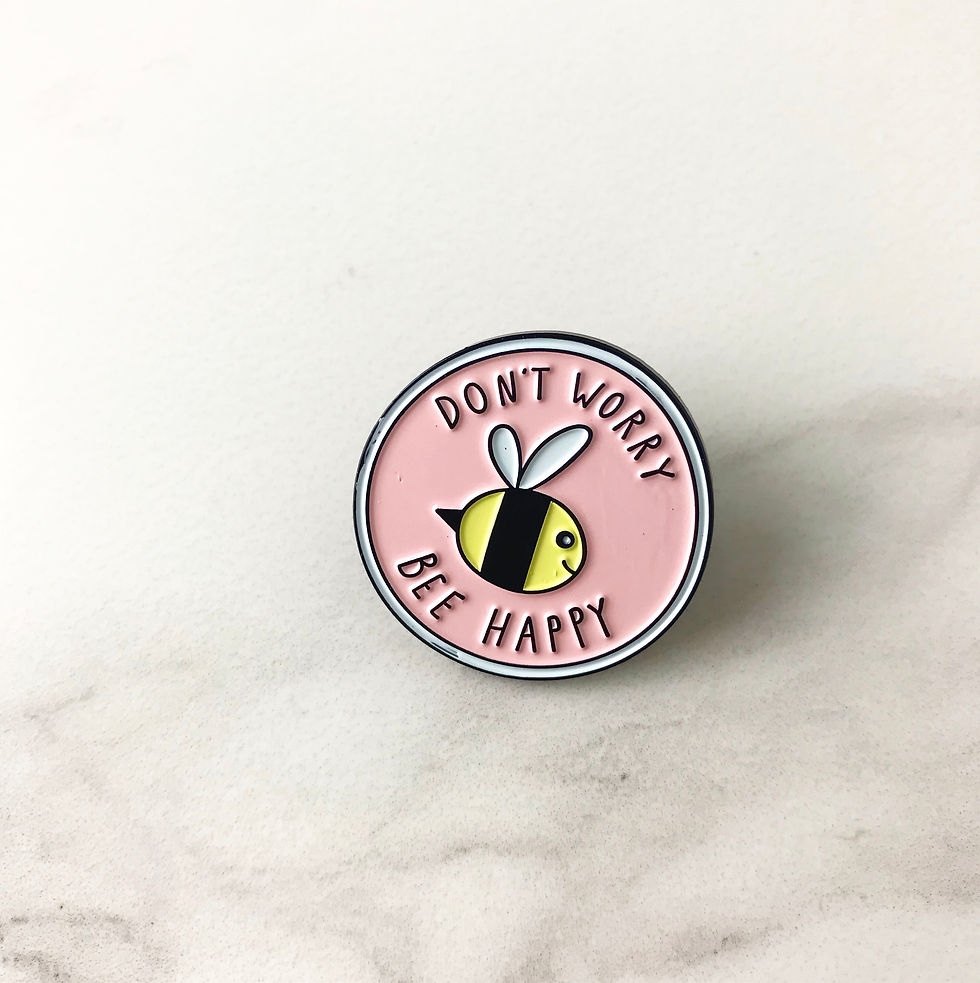 Thumbnail: Bee Happy Pin