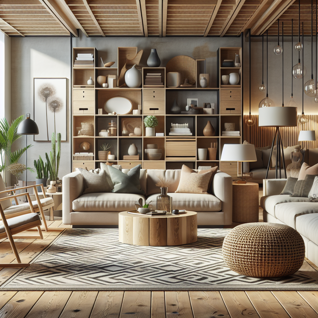 Minimalistic living room