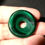 Thumbnail: Malachite Cabochon with Polished Face