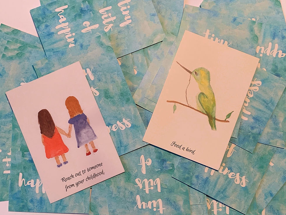 Thumbnail: Tiny Bits of Happiness Cards