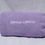 Thumbnail: Beach Legend Towelling Pillow in Lilac