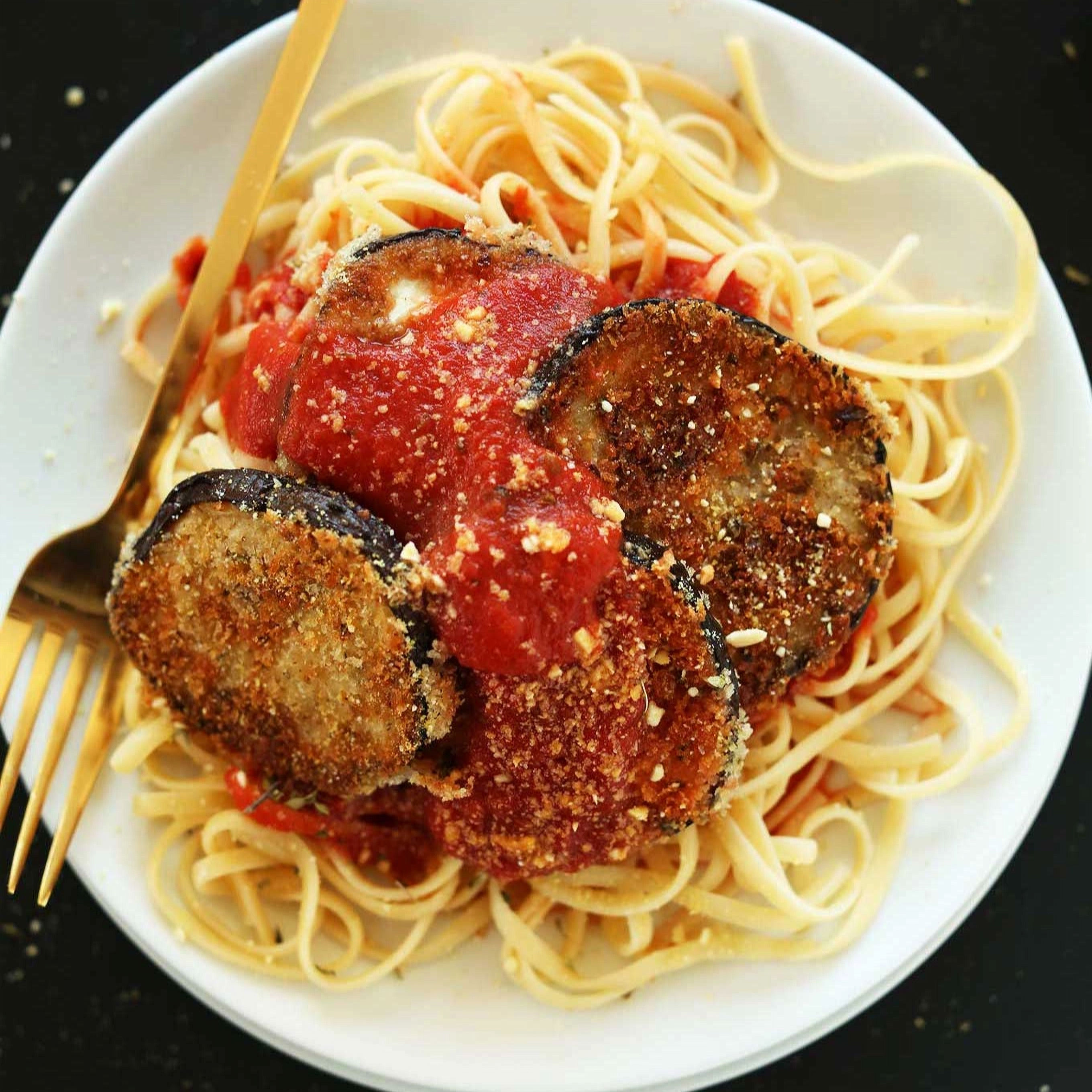 Organic Eggplant Parmesan