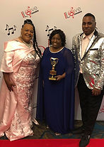 Red carpet with Ree Ree Mclain.jpg