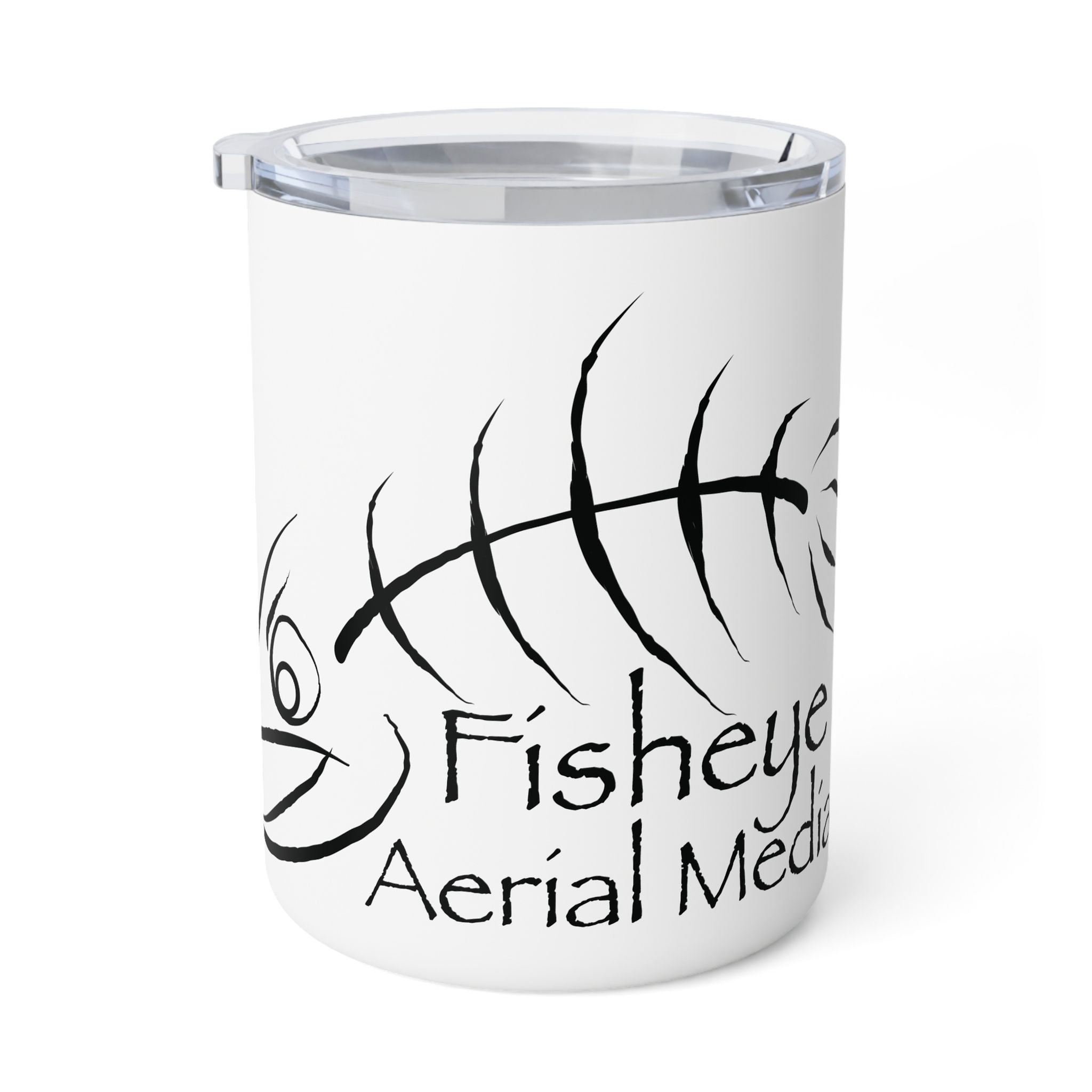 Fisheye Logo Insulated Mug | 10oz Travel Tumbler