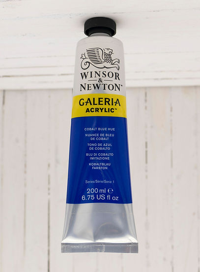 Winsor & Newton Galeria Acrylic 200 ml tube Cobalt Blue Hue